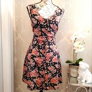 Band Of Gypsies Floral Dress